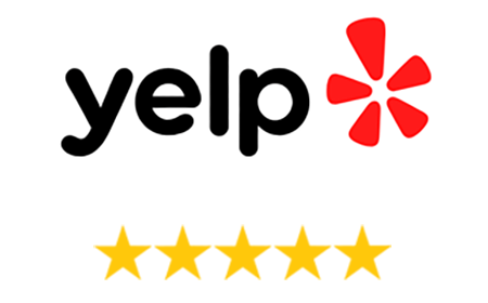 5 Stars Yelp Logo