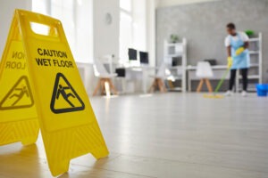 Can I Sue After Falling Even if There Was a Wet Floor Sign Out?